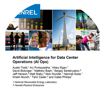 Artificial Intelligence for Data Center Operations (AI Ops)