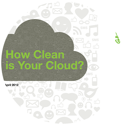 How Clean is Your Cloud?