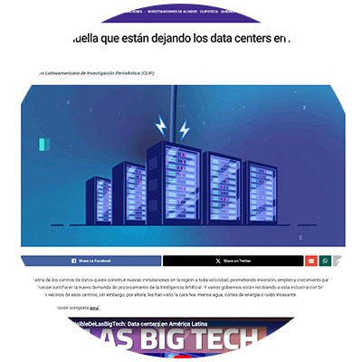 La huella que están dejando los data centers en América Latina