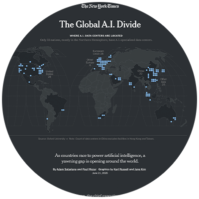 The Global AI DIvide, Where AI Data Centers Are Located