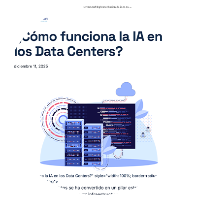 ¿Cómo funciona la IA en los Data Centers?